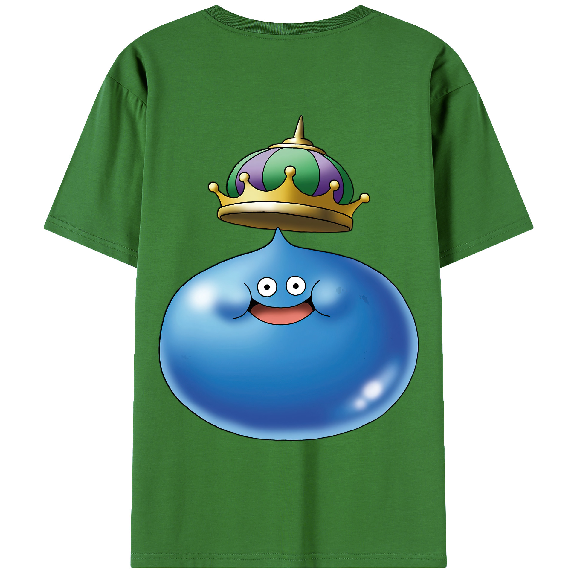 （画像用） ドラゴンクエスト Doragon Kuesuto Dragon Quest レディース半袖Tシャツ(バックプリント)
